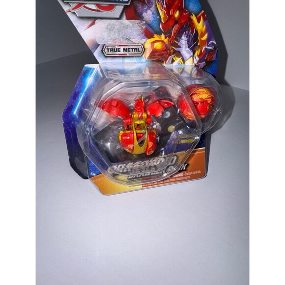 Bakugan Red DRAGONOID & NEO-DRAGONOID Red Pyrus WALMART 2-PACK Evolutions NEW - Picture 2 of 6
